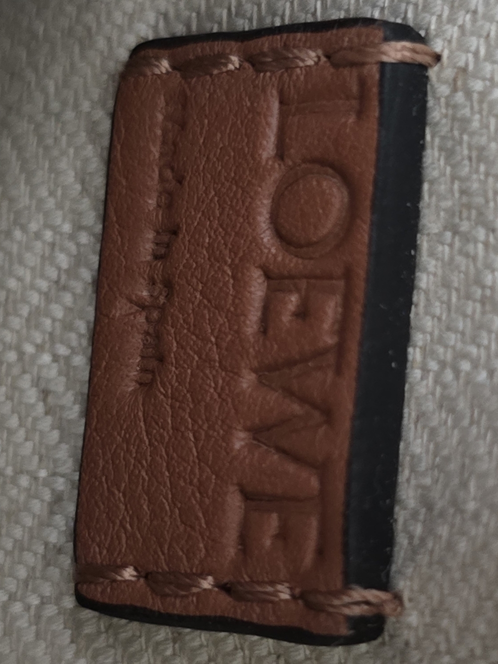 Loewe Mini Puzzle In Tan - Picture 9 of 13